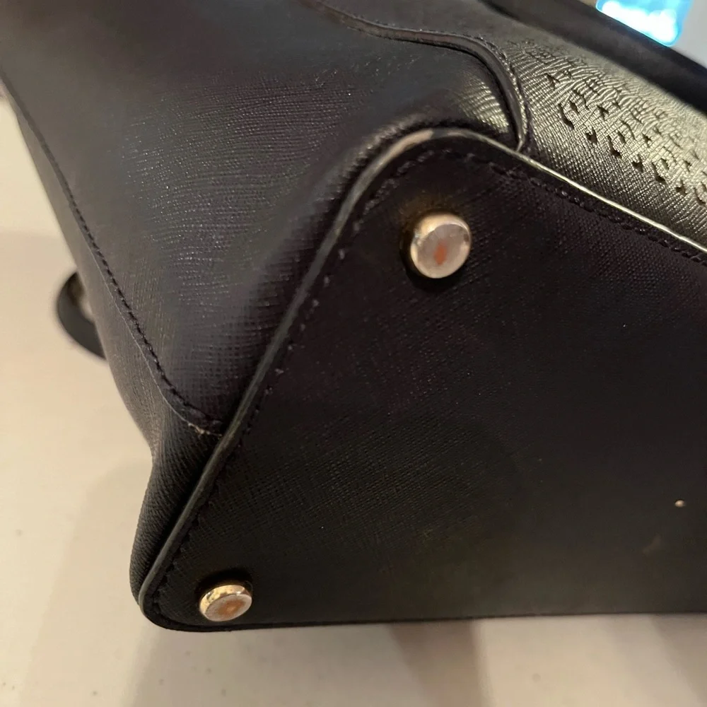 Kate Spade Cedar Taylor Lasercut Navy Tote